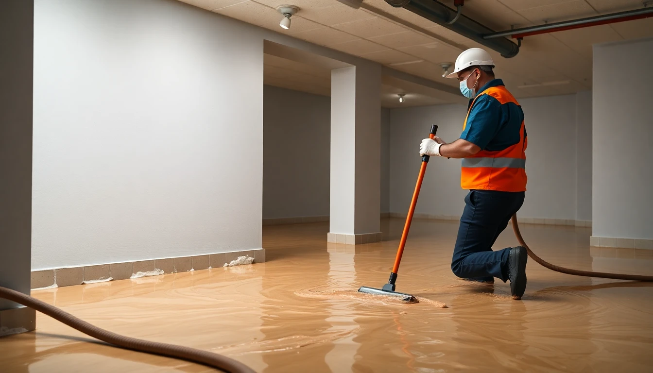 Basement Flood Cleanup